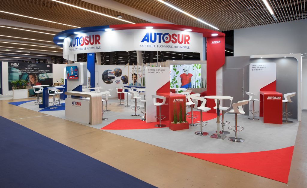 Stand sur-mesure AUTOSUR sur EQUIP'AUTO