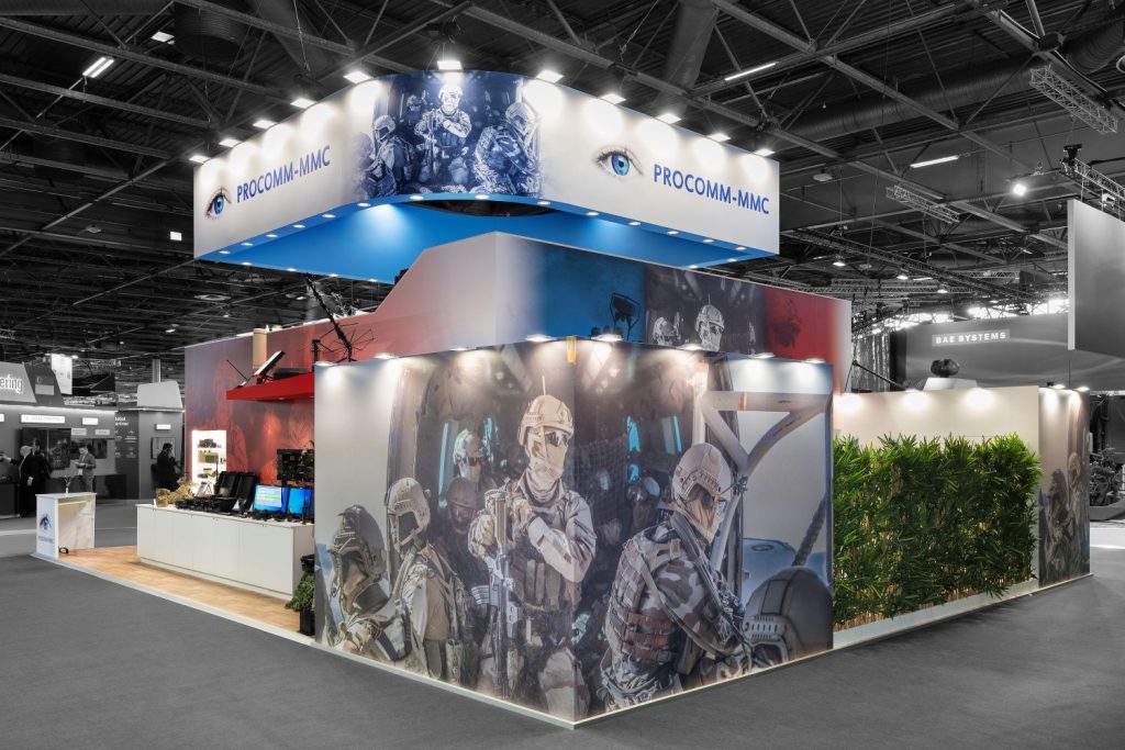 STAND PROCOMM-MMC SALON EUROSATORY