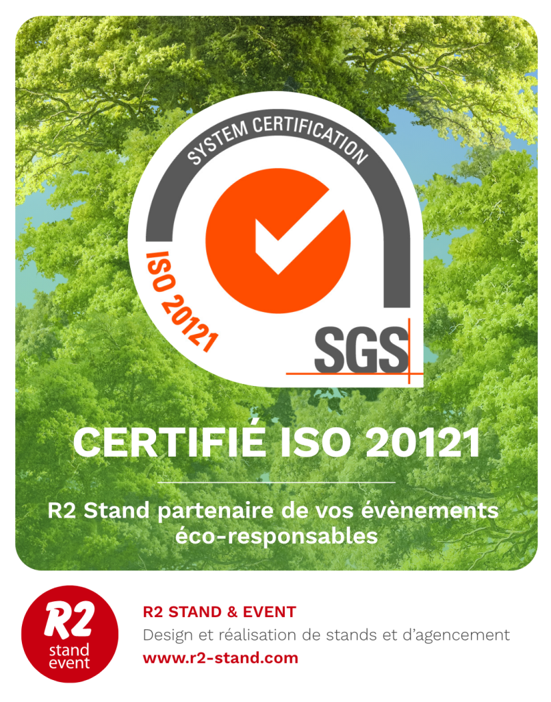 R2 STAND ET EVENT CERTIFICATION ISO 20121